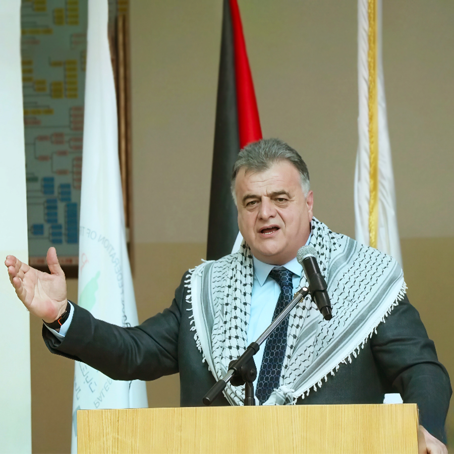 صورة شاهر سعد كلمة رئيس النقابة