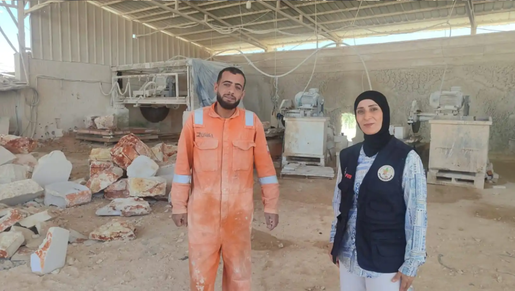 نقابة البناء في مجلس جنين تنفذ زيارات ميدانية الى مواقع العمل 333333333